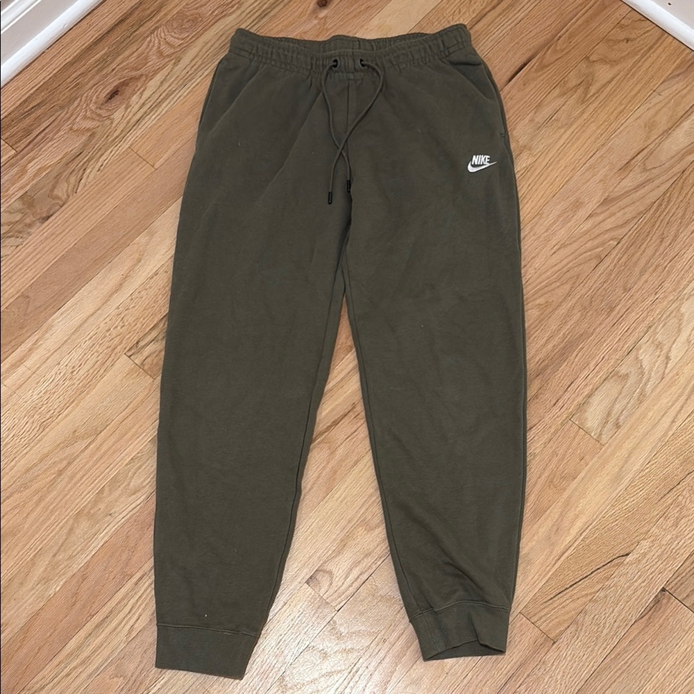Nike Green Jogger Sweatpants
